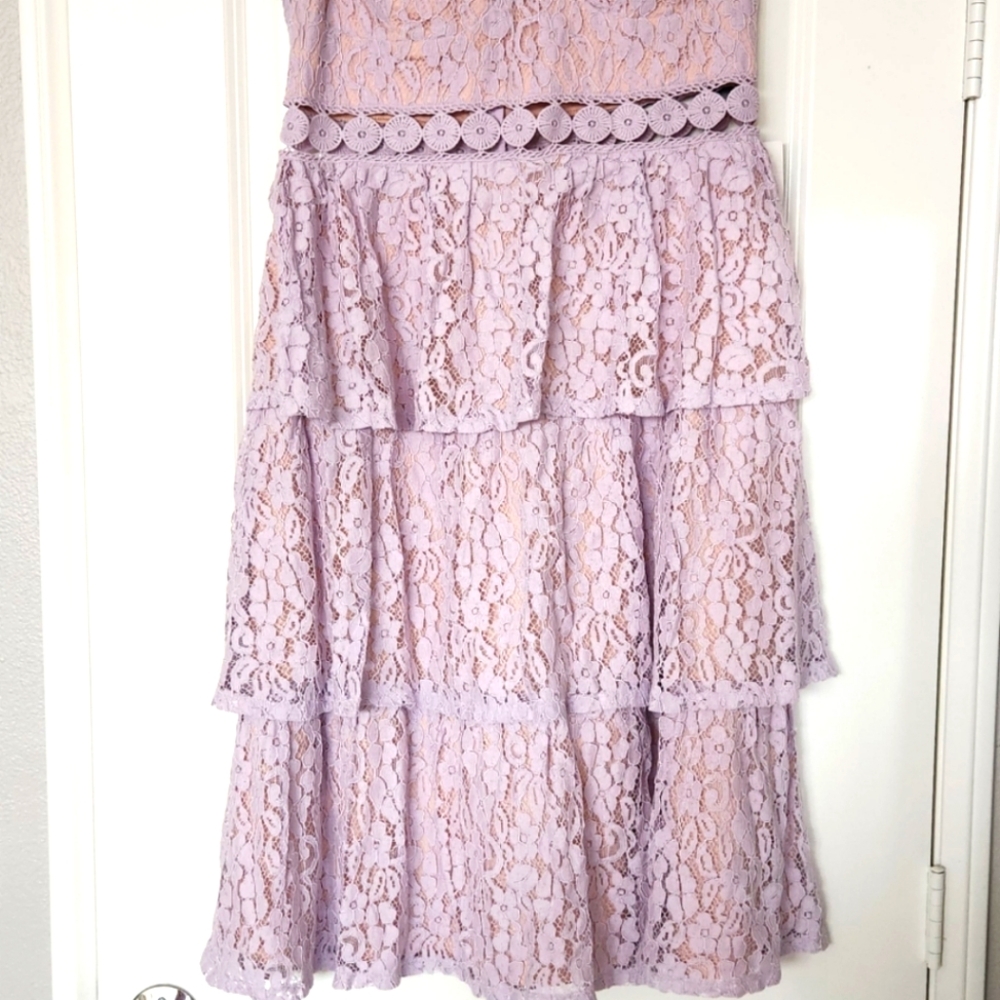 Lulu's Lilac laces dress